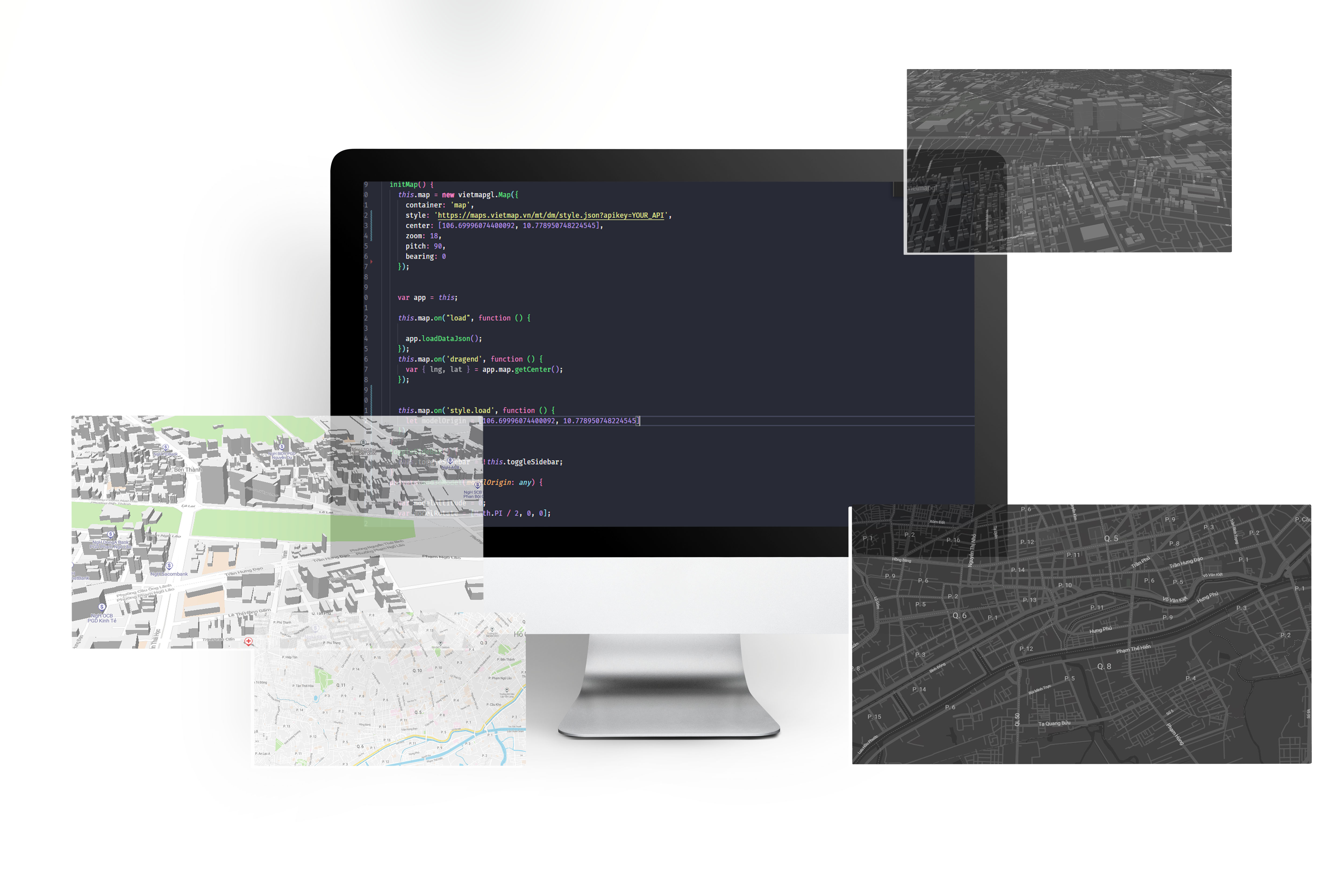 VIETMAP sdk web gl